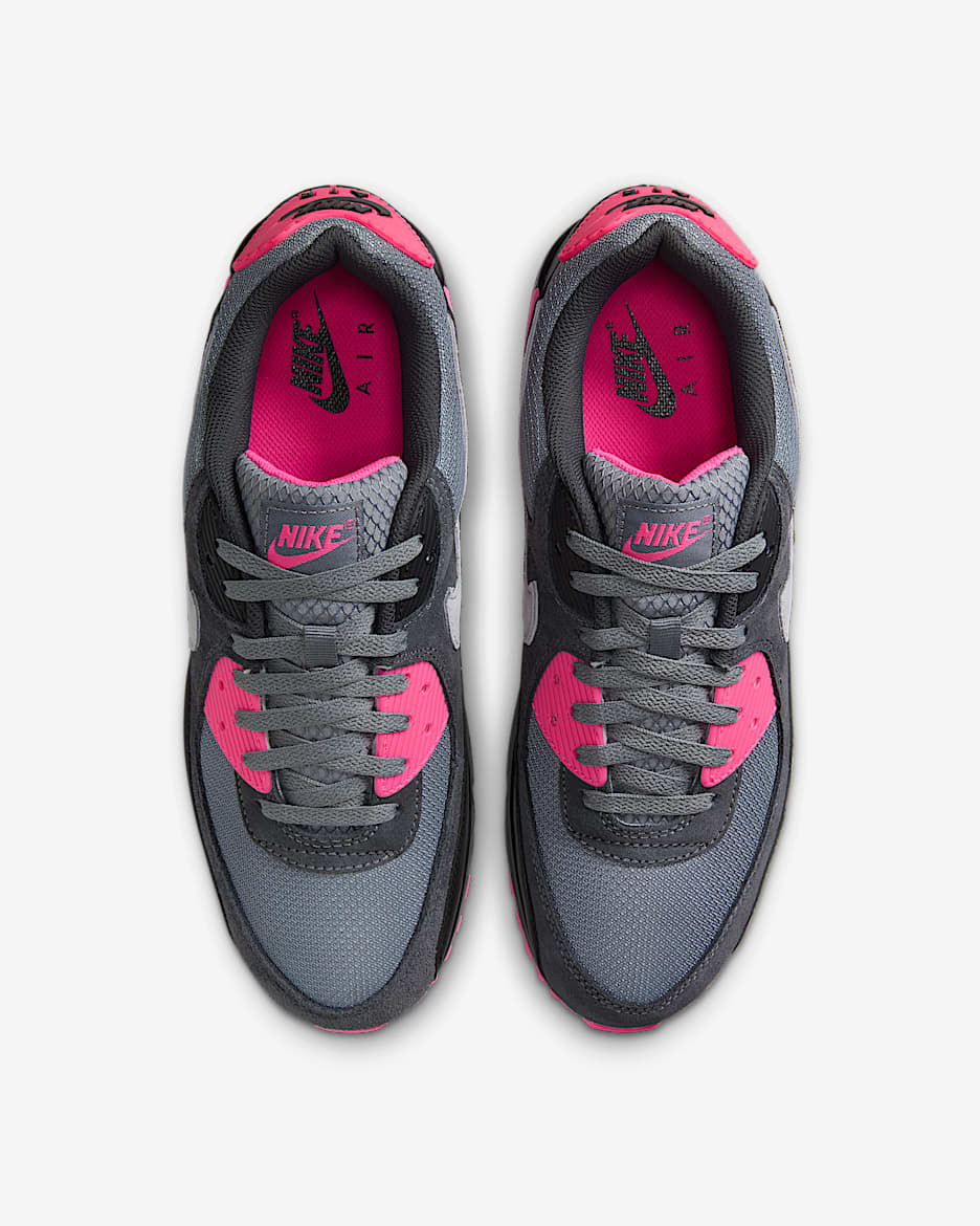 Nike air max 90 grey pink best sale